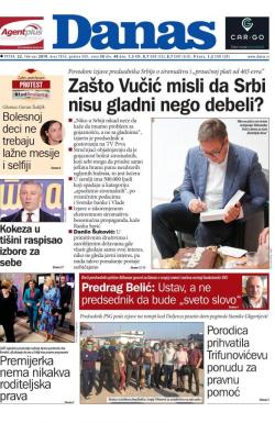 Danas - broj 7816, 22. feb 2019.