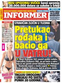 Informer CG - broj 1289, 25. jul 2016.
