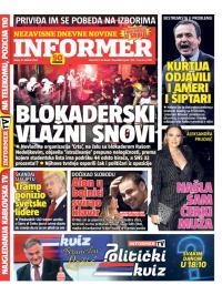 Informer - broj 4109, 15. okt 2025.