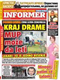 Informer CG - broj 1217, 30. apr 2016.