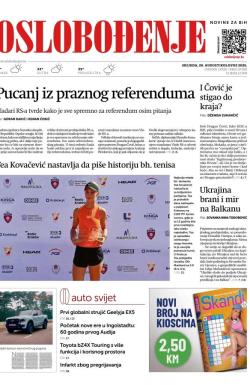 Oslobođenje - broj 27992, 20. avg 2025.