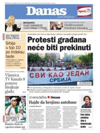 Danas - broj 7875, 22. apr 2019.