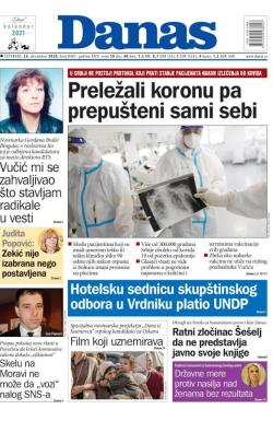 Danas - broj 8487, 24. dec 2020.