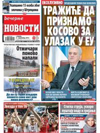 Večernje novosti - broj 1372, 6. dec 2014.