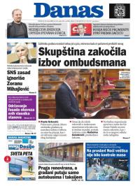 Danas - broj 9140, 31. okt 2022.