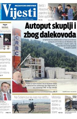 Vijesti - broj 7182, 7. apr 2018.