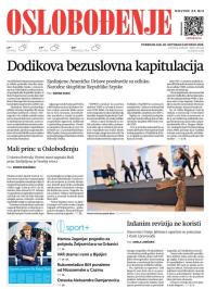 Oslobođenje - broj 28044, 20. okt 2025.