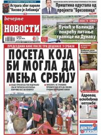 Večernje novosti - broj 1924, 18. jun 2016.