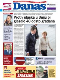 Danas - broj 6846, 27. jun 2016.