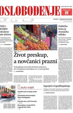 Oslobođenje - broj 26882, 5. jan 2022.