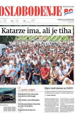 Oslobođenje - broj 27347, 12. jul 2023.