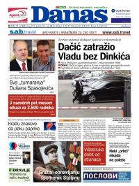 Danas - broj 5784, 31. jul 2013.