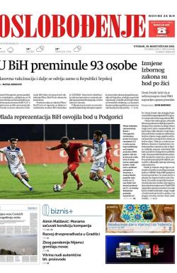 Oslobođenje - broj 26646, 30. mar 2021.