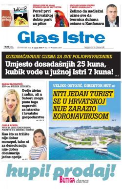 Glas Istre - broj 180, 2. jul 2020.