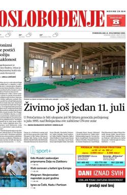 Oslobođenje - broj 27039, 11. jul 2022.