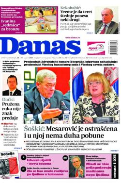 Danas - broj 6543-6544, 29. avg 2015.