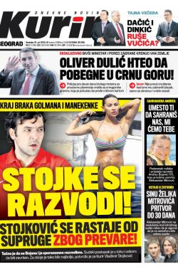 Kurir - broj 3526, 21. jul 2013.