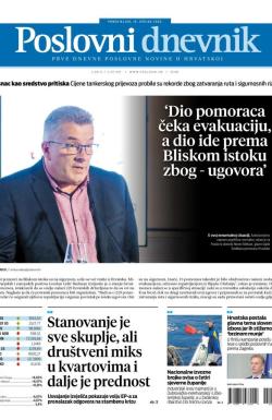 Poslovni Dnevnik - broj 5549, 16. mar 2026.
