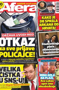 Afera - broj 181, 9. avg 2017.