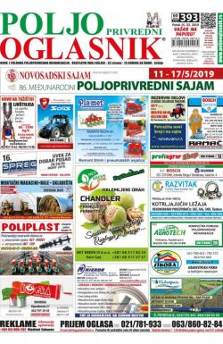 Poljoprivredni Oglasnik - broj 393, 13. mar 2019.