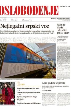 Oslobođenje - broj 25194, 15. jan 2017.