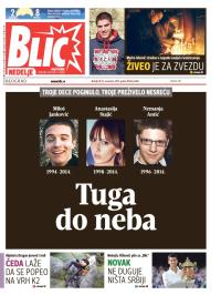 Blic - broj 6388, 23. nov 2014.
