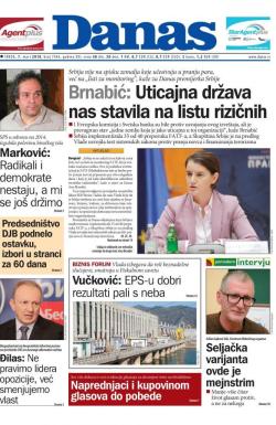 Danas - broj 7464, 7. mar 2018.