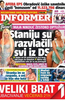 Informer - broj 1017, 4. sep 2015.