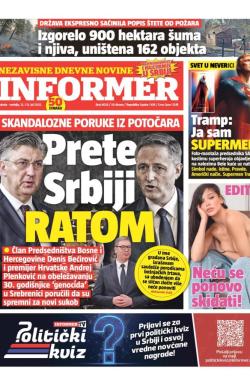 Informer - broj 4028, 12. jul 2025.