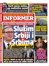 Informer - broj 3977, 14. maj 2025.