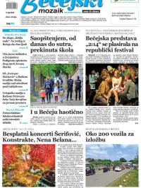 Bečejski mozaik - broj 874, 9. jun 2023.