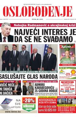 Oslobođenje - broj 24.178, 28. mar 2014.