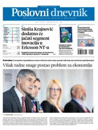 Poslovni Dnevnik - broj 5434, 29. sep 2025.