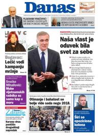Danas - broj 8820, 22. nov 2021.