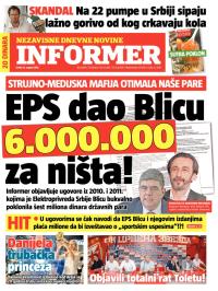 Informer - broj 389, 14. avg 2013.