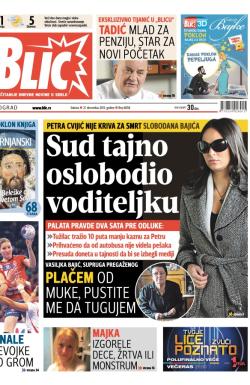 Blic - broj 6058, 21. dec 2013.