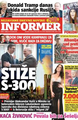 Informer - broj 1448, 28. jan 2017.