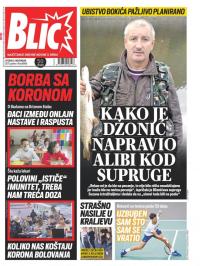 Blic - broj 8866, 2. nov 2021.