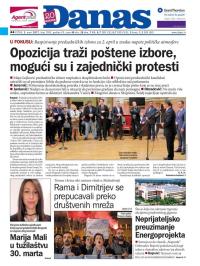 Danas - broj 7095, 3. mar 2017.