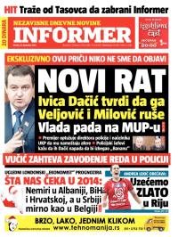 Informer - broj 502, 24. dec 2013.