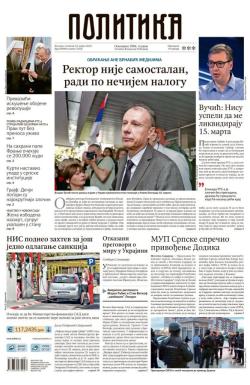 Politika - broj 40009, 24. apr 2025.