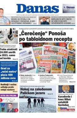 Danas - broj 8886, 27. jan 2022.