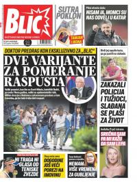 Blic - broj 8882, 19. nov 2021.