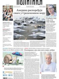 Politika - broj 40066, 22. jun 2025.