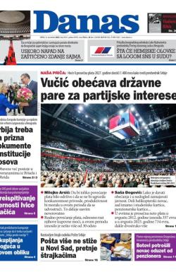 Danas - broj 9447, 1. nov 2023.