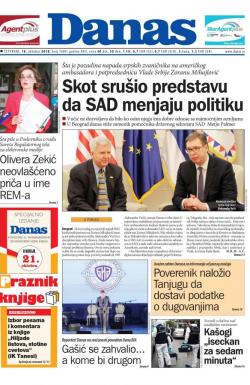 Danas - broj 7689, 18. okt 2018.
