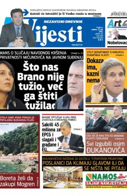 Vijesti - broj 6196, 27. jun 2015.