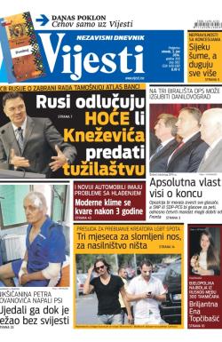 Vijesti - broj 5812, 3. jun 2014.