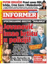 Informer CG - broj 1408, 10. dec 2016.