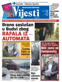 Vijesti - broj 6054, 3. feb 2015.
